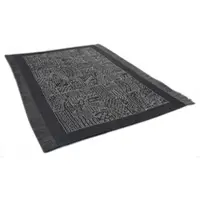 Die Hauskunst Teppich "Taama" Gr. 33, schwarz, B:60cm H:4mm L:250cm, Baumwolle, Jute, Teppiche, Teppich, Flachgewebe, handgewebt, mit Fransen