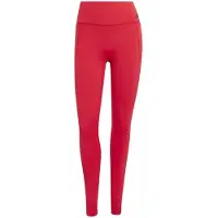 Adidas Trainingstights PERFORMANCE "OPT 1/1 L", Damen, Gr. L, N-Gr, rot (purrub, normal, gr.), Obermaterial: 73% Polyester, 27% Elasthan, Hosen Trainingstights