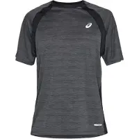 Asics - Road S/S Top - Laufshirt Gr L grau