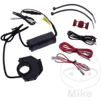 Daytona Corporation Stromversorgung USB SLIM Type-C USB F. Motorrad Lenker