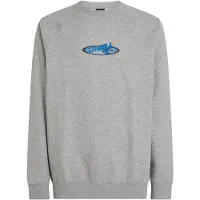 O'Neill Pullover Herren Essentials 90'S Logo Crew Silver Melee-XL