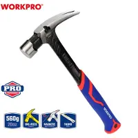 Workpro Einteiliger Zimmermannshammer 560g