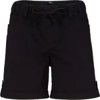 Bonprix Bermudas "Baumwoll-Bermuda mit Gummibund" aus Baumwolle und Elasthan, lockere Passform
