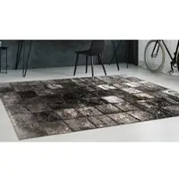 My Home Lederteppich "Toska" Gr. 3, schwarz, B:120cm H:5mm L:170cm, Leder, Teppiche, Lederteppich, Wohnzimmer