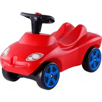 Cavallino Toys Racer Rutschauto rot mit Sound - Kinderfahrzeug Ride-on Spielzeugauto