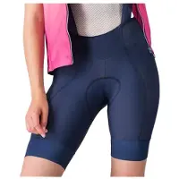 Castelli Damen A/C Bib kurz (Größe XS, blau)