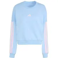 Adidas - Women's 3-Stripes French-Terry Sweatshirt - Pullover Gr XXL blau