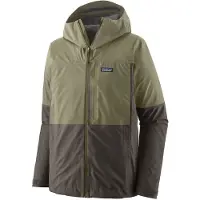 Patagonia Men's Boulder Fork Rain Jacket - Regenjacke - Forge Grey w/River Rock Green - XXL