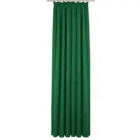 Wirth Vorhang "Umea" Gr. 2, grün (dunkelgrün), B:132cm H:175cm, Jacquard, Polyester, Gardinen, Vorhang
