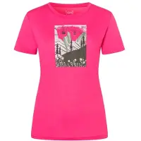Super.natural - Women's Summer Gondola Tee - Merinoshirt Gr XL rosa/ various