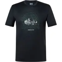 Super.natural - Tent View Tee - Merinoshirt Gr S schwarz