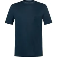 Super.natural - Pocket Tee - Merinoshirt Gr M blau