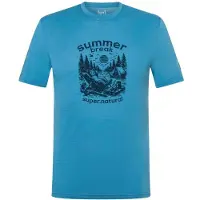 Super.natural - Summer Break Tee - Merinoshirt Gr XXL blau