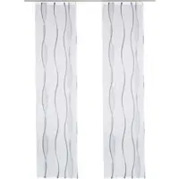 Otto Home "Dimona, Klettschiene, transparent, 2er-Set, Wellen" Klettschiene 2 Stk. tlg. 2-er Set, Fertiggardine, mit Befestigungszubehör, Wellen