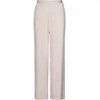 BOSS Schlafhose "Bea Pants", Damen, Gr. XL, N-Gr, rosa (light, pastel pink 680), Jersey, Obermaterial: 84% Modal, 16% Elasthan, unifarben, Basic lang, Hosen Schlafhose, mit Logobund