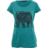 Bonprix T-Shirt Regular Fit, Kurzarm, mit Frontprint, Rundhalsausschnitt