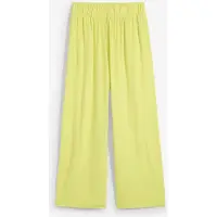Bonprix Culotte , Damen, Gr. 40/42 (M), N-Gr, gelb (zitrusgelb), Obermaterial: 95% Viskose, 5% Elasthan, loose fit, Hosen Culotte, lockere Passform, aus Viskose und Elasthan, 7/8-Länge