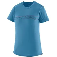 Patagonia - Women's Cap Cool Merino Graphic Shirt - Merinoshirt Gr XS blau