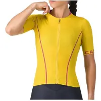 Castelli - Women's Anima Flow Jersey - Radtrikot Gr M gelb