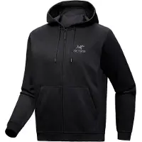 Arc'teryx - Emblem Fleece Full-Zip Hoody - Fleecejacke Gr M schwarz