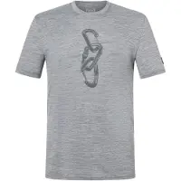 Super.natural M Carabineri Tee cashmere grey melange/cashmere grey melange (82F) S