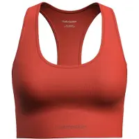 Icebreaker - Women's Merino Seamless Active Bra - Sport-BH Gr XS rot