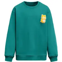 Namuk - Kid's Macem Pullover Big Owl - Pullover Gr 152/158 türkis