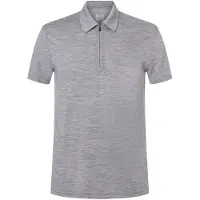 Super.natural Zip Regular Fit Kurzarm-poloshirt