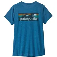 Patagonia - Women's Cap Cool Daily Shirt Boardshort Logo - Funktionsshirt Gr XXL blau