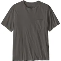Patagonia - Daily Pocket Tee - T-Shirt Gr M grau/braun