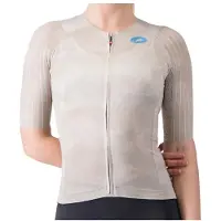 Castelli - Women's Aero Race 8S Jersey - Radtrikot Gr XL grau