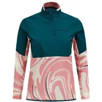 Peak Performance - Women's Aop Freelight Alpha Half Zip - Fleecejacke Gr XS blau