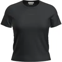 Icebreaker W Mer 200 Tech Lite Short Sleeve Crop Slim Tee black (IB001) L