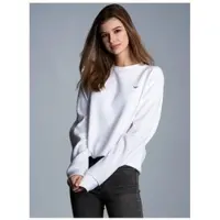 Trigema Sweatshirt "Sweatshirt in Waffeloptik", Damen, Gr. XL, weiß, Piqué, 100% Baumwolle, Rundhals, Sweatshirts Sweatshirt
