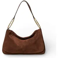 Twinset für Damen. 261TD8560 Große braune Liliane-Tasche (OSFA), Lässig, Leder