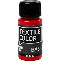 Creativ Company CC Creotime Textile Color Basic Primary Red 50ml