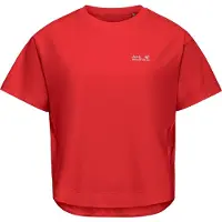 Jack Wolfskin T-Shirt Litestride Damen Siren Red-XXL