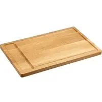 Kesper Schneidebrett "Brett aus Eichenholz, FSC", natur, B:45cm H:2cm L:28cm, Massivholz, Schneidebretter, Schneidebrett, mit Saftrille und Vertiefung