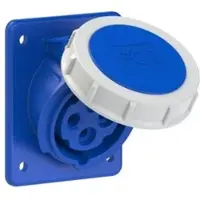 Pce 4142-9f8 CEE-Anbausteckdose schräg (80x97mm) 16A 4p 9h IP67 41429f8