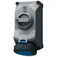 MENNEKES 5804306G Wandsteckdose DUO R 32A3P6h 230V IP67
