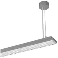 LTS 658696 LUZ Pendelleuchte 34W 840 5090LM DALI Batwing silber Leistungsklasse 2 LUZ-PA13 104.840.BW/DALI silber LUZPA13104840BWDALI