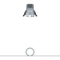 Zumtobel 60819238 LED Decken-Einbauleuchte PANOS R R68 1K-940 LDO FL AL WH