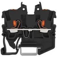 Wago 2250-1205 2-Leiter-Mini-Durchgangsklemme,mit Drücker,1 mm2,schwarz 22501205 - 100 Stück