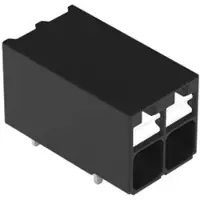 Wago 2086-1202/997-604 THR-Leiterplattenklemme,Drücker,1,5 mm2,schwarz 20861202997604 - 415 Stück