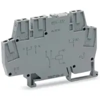 Wago 859-314 Relaismodul,Eingangsnennspannung DC 24 V,1 Wechsler,grau 859314 - 10 Stück