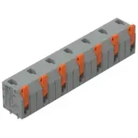 Wago 2601-3507 Leiterplattenklemme,Hebel,1,5 mm2,grau 26013507 - 20 Stück
