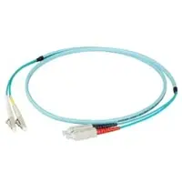 EFB Elektronik O0320FT.10 Duplex Jumper LC-SC 50/125μ, OM2, LSZH, orange, Flat Twin 3x5mm, 10m O0320FT10