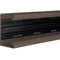Hager BR8513018014 Brüstungskanal-UT C-Profil BR 85x130 br - 2 Meter