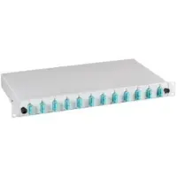 EFB Elektronik B70203TS.24OM3 Spleißbox sw SC 50/125μ OM3 nicht ausziehbar 24 Pigtails/12 Kuppl. B70203TS24OM3