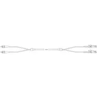 EFB Elektronik O1807.1 Breakout I-V(ZN) HH OS2 9/125μm ST/E2000 2E 1,0m O18071